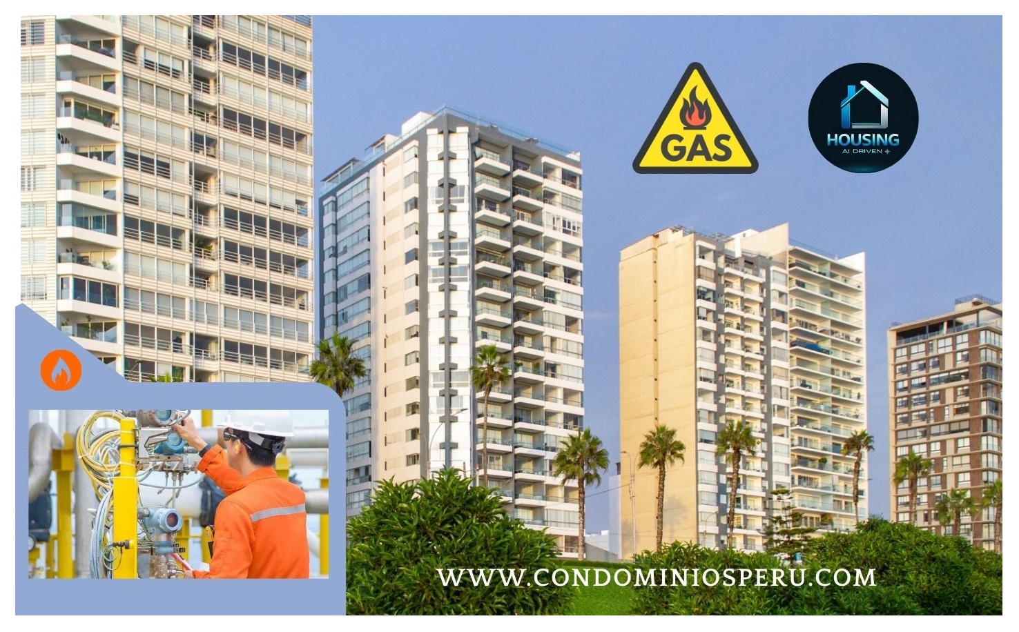 Edificios gas en Lima 